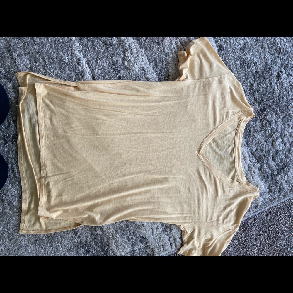 Yellow American Eagle shirt